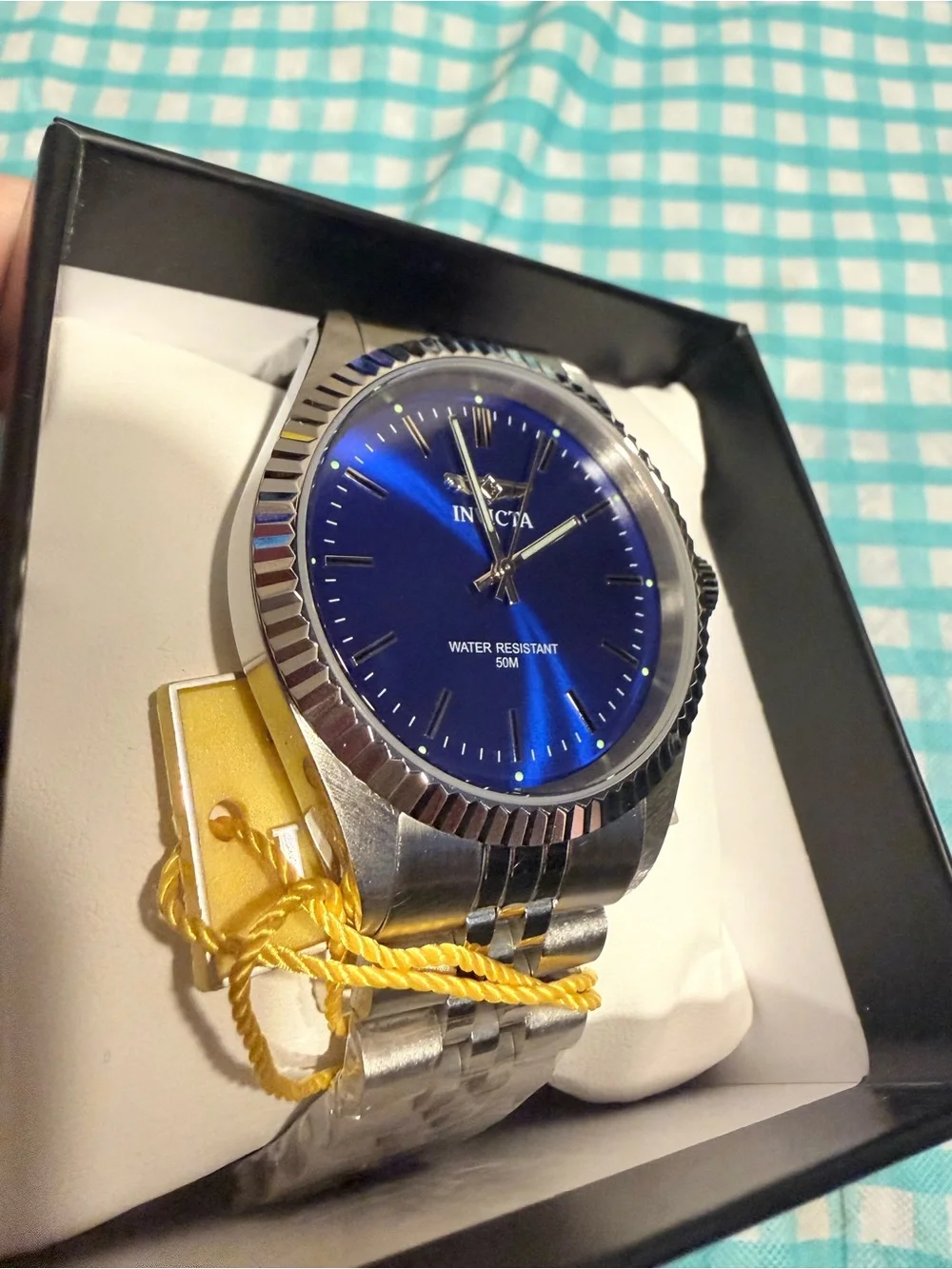 Invicta Specialty Men's Watch - 43mm, Steel, Beautiful Deep Blue Dial (29375)